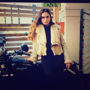 COPY - Vintage sheepskin shearling jacket